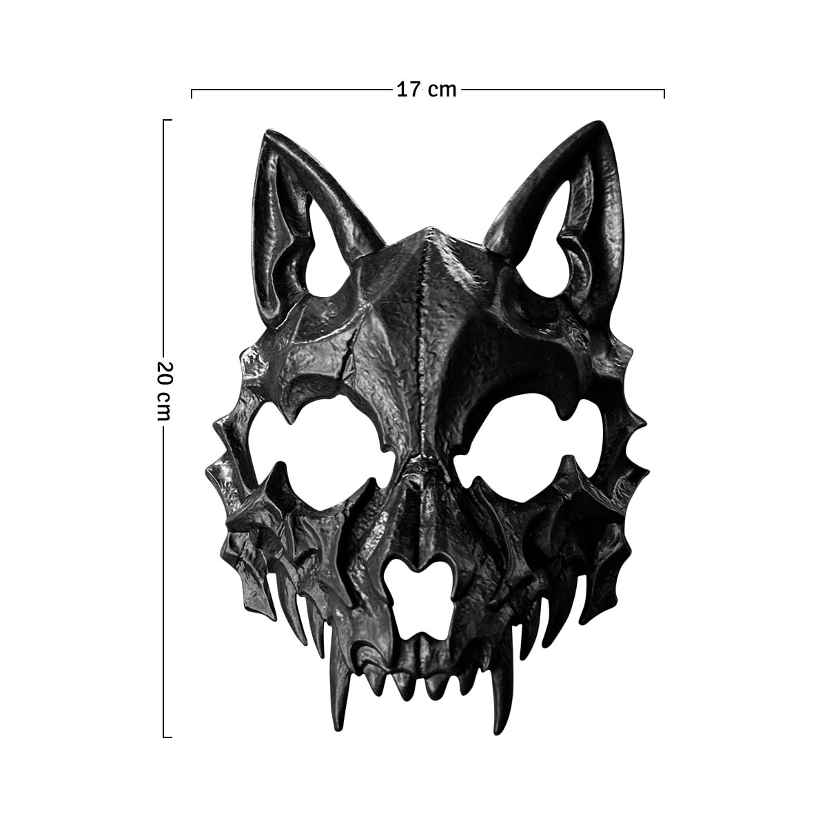 Miniatura 2 de Mascara Craneo Perro Purga OF-1430